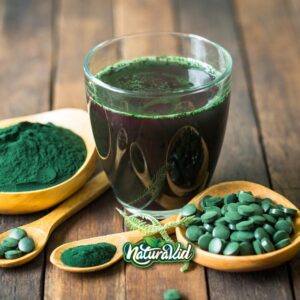 Spirulina en diferentes presentaciones
